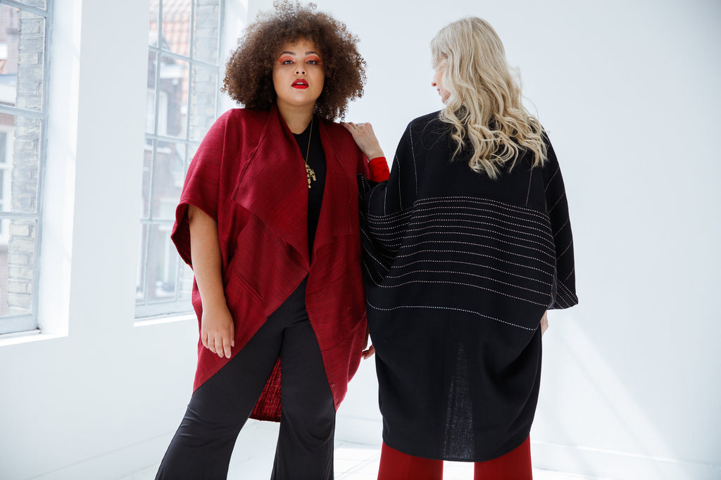 Stylish and trendy capes for plus size women