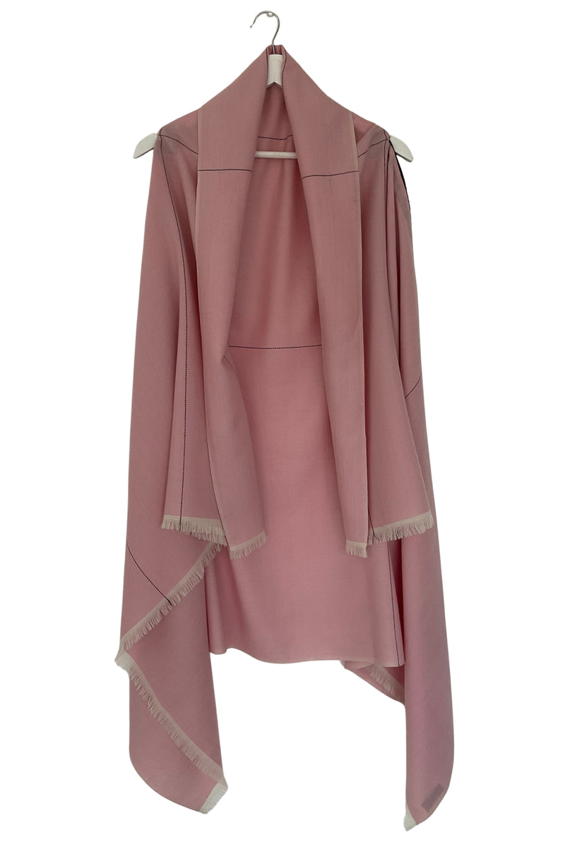 Shop stylish pink ultra soft wool Cape CELESTIAL Venus by JULAHAS