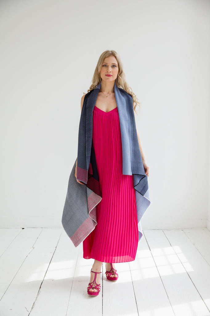Berry coloured cotton capes by julahas