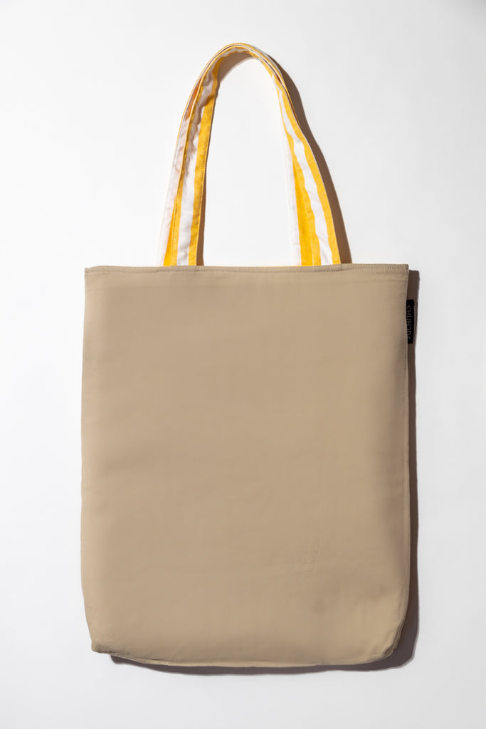 Yellow Recycled Tote shopper bag by Julahas