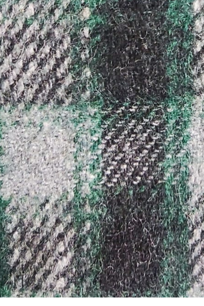 Recycled Wool plaid wrap skirt | JULAHAS