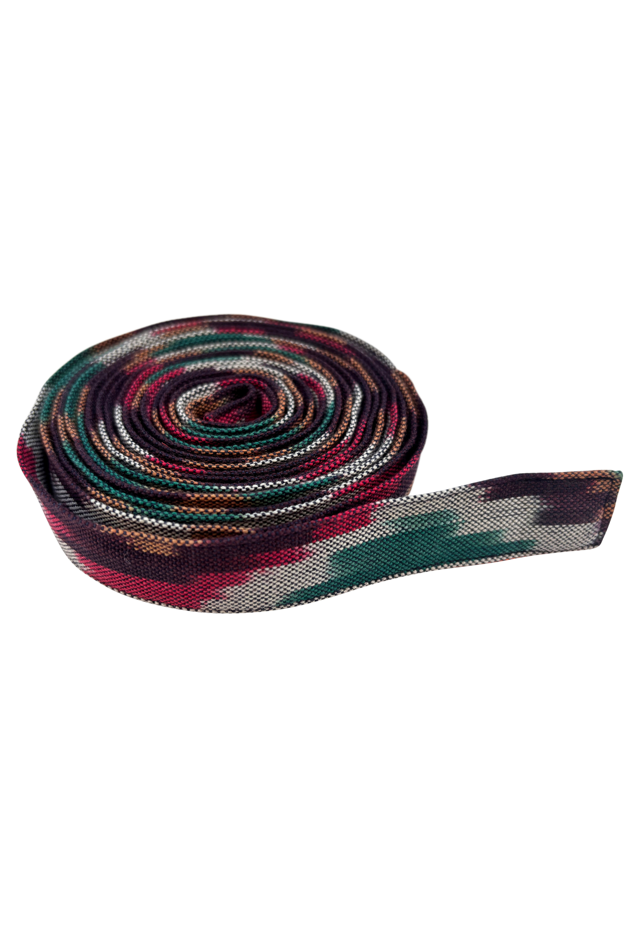 Oliphant NWT Tokyo Wrap‎ Belt Ikat Green IKAT Wrap Belts | JULAHAS main image 3