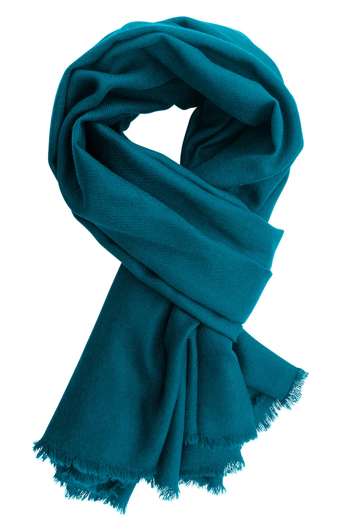 Wool scarf Teal | JULAHAS