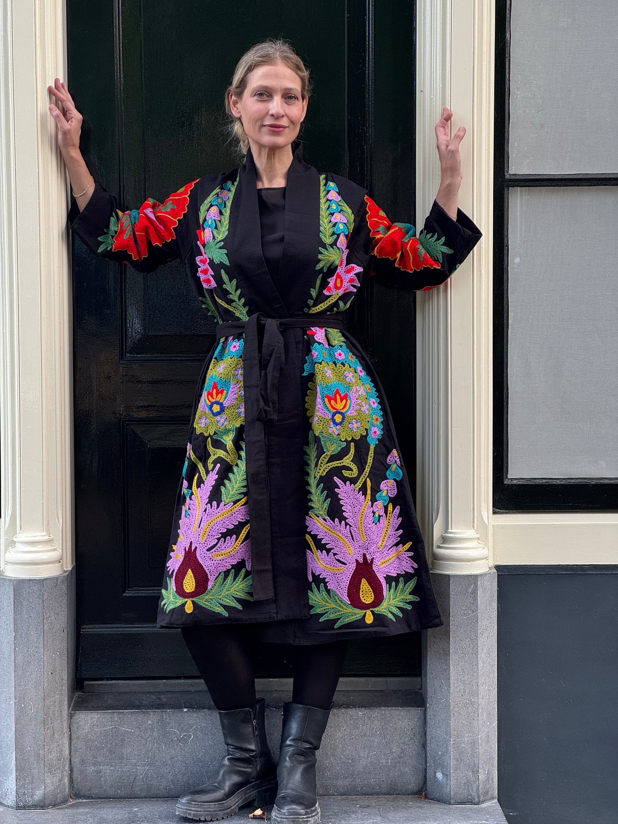 NEW! Suzani Long Duster No.20 | JULAHAS
