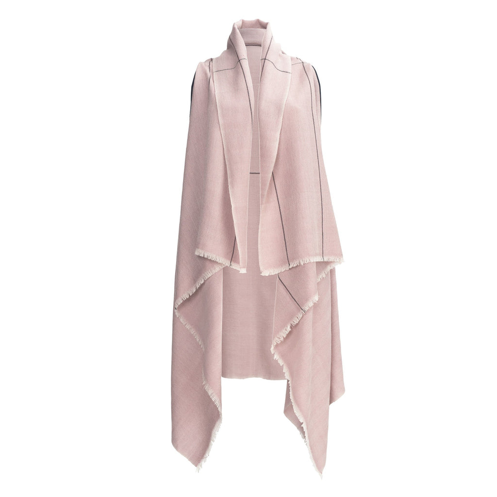 Shop stylish pink ultra soft wool Cape CELESTIAL Venus by JULAHAS