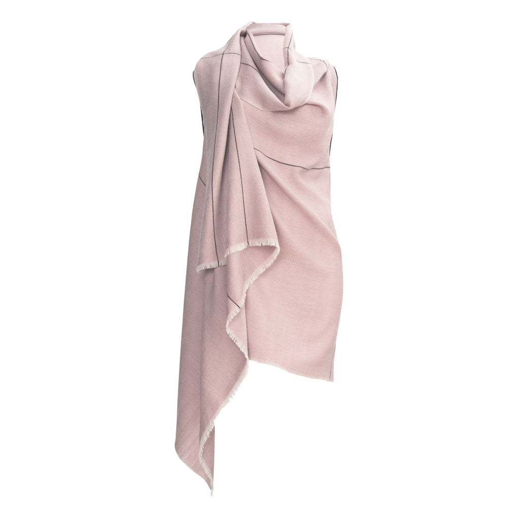 Soft pink fine wool CELESTIAL Cape Venus - JULAHAS