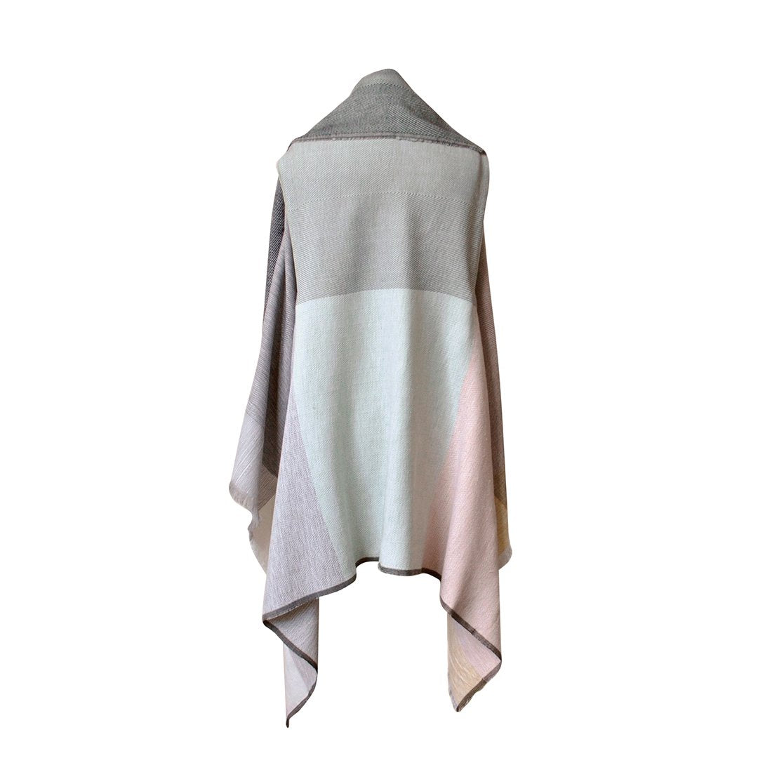 Shop Pastel Wool Cape for women by JULAHAS DARIA Cape Lena